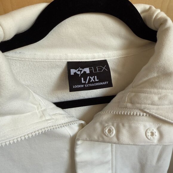 Popflex Ooey Gooey Half Zip Sweater - Almond Milk - Picture 2 of 4